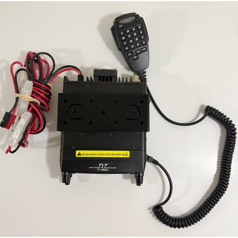 TYT TH-9800 Quad Band FM Transceiver Ham Radio Black